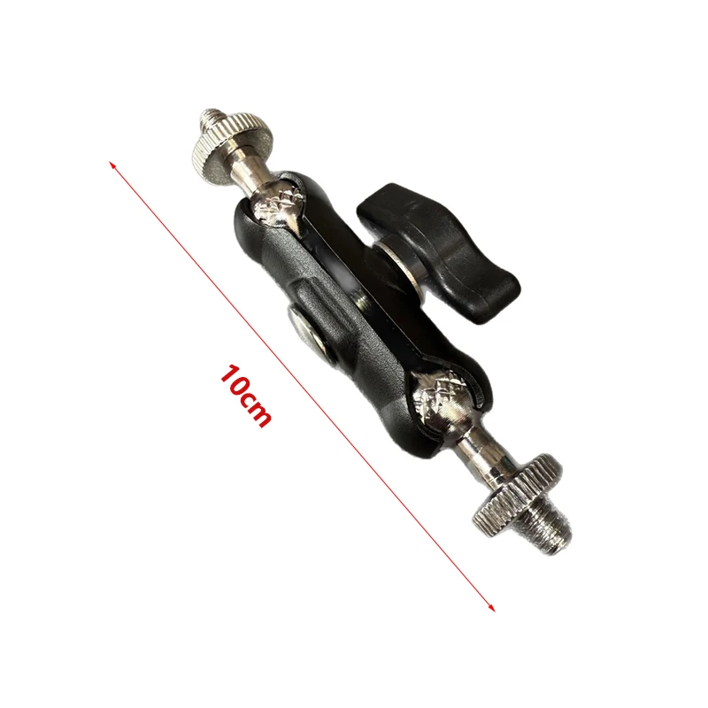 Uchwyt Magic Arm z mocowaniem na kierownicę do kamery sportowej, wspornik do mocowania na rurze lub ramie, akcesoria do GoPro Hero Insta360 X5 X4 — zdjęcie produktu 3