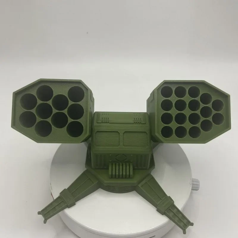 3D Printing Antiaircraft Missile Moulding Battery Storage Box Creative Modern Aesthetic Desktop Ornament Rotatable Home Decor