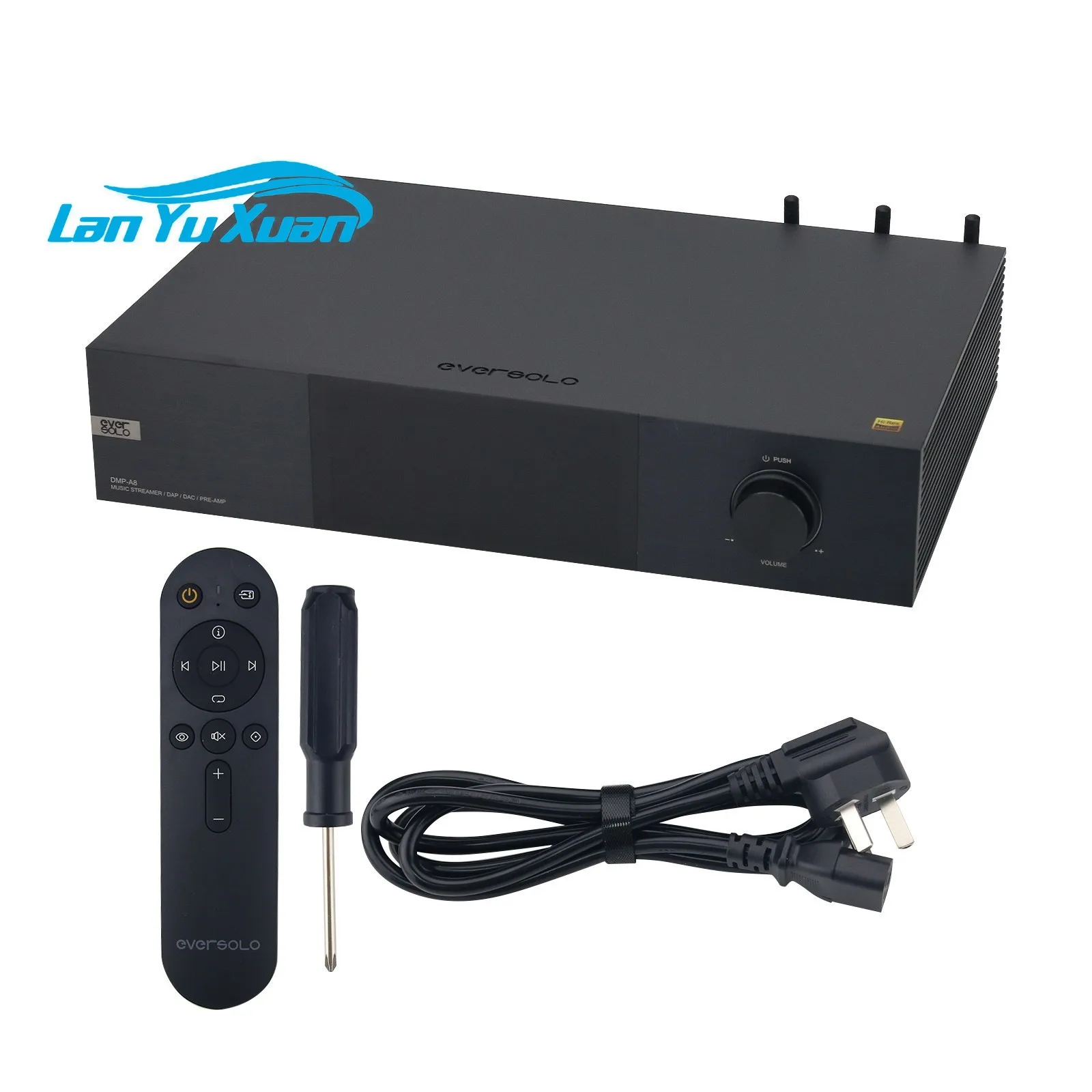 HiFiAMP Eversolo DMP-A8 4G + 64G Music Streamer DAC QCC5125 Receptor Bluetooth 5.0 para DSD512 PCM 768KHz 32Bit