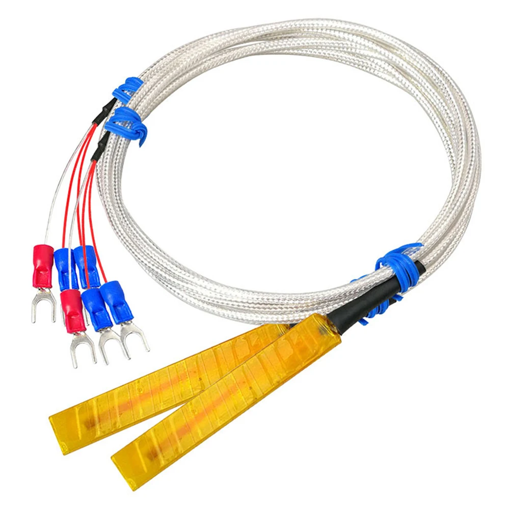 Industrial PT100 Temperature Sensor Probe with Epoxy Resin Protection for Motor Coils and Generators Featuring Waterproof Design