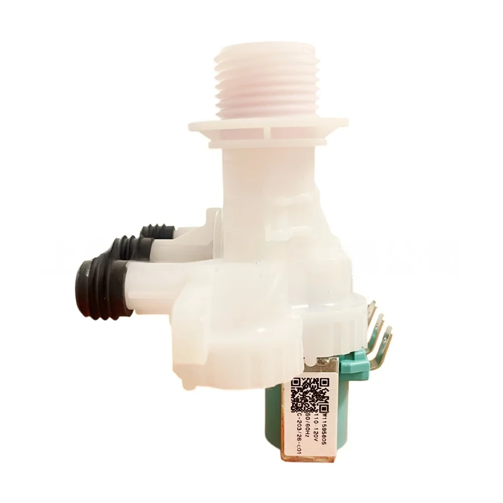 W11595805 Washing Machine Solenoid Valve for Water Inlet Flow Control Replacement Compatible with Select Models
