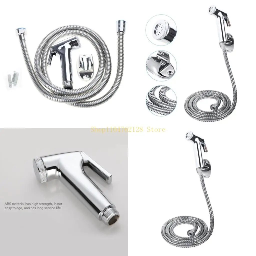 

Bidet Cleaning Faucets Set Portable Bidet Sprayer Set with Spring Hose & Holder best sale