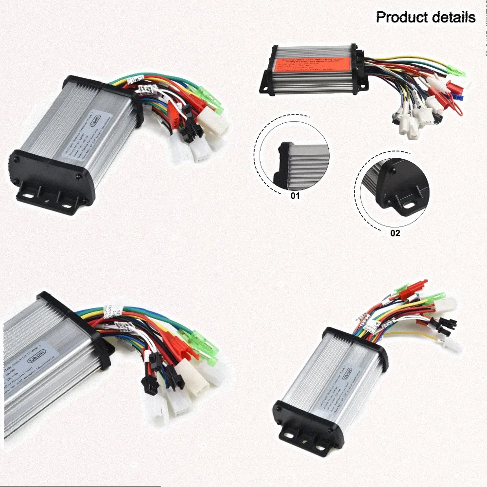 Assembly Controller Kit DC Motor Outdoor Sports 36V/48V Brushless Cycling Electric Bicycle Intelligent  Assembly