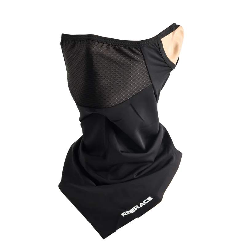 AliExpress riderace Cycling Face Mask Filter Dust-Proof Bike Half Face Mask Ice Silk Sports Bandana Breathable Sun Protection Sports For Men Women