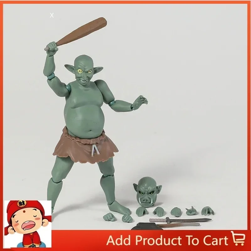 SpotGoods Goblin 1/12 مقياس عمل نموذج لجسم عرض مجموعة الهدايا البلاستيكية لعبة عمل الشكل هدية عيد ميلاد #1