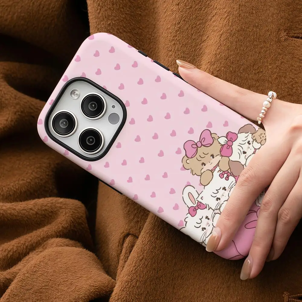 

Cute Cat M-Mikko Phone Case For Samsung Galaxy S25 24 23 22 Ultra Plus A56 36 26 Glossy HD Double-Layer Hard Shell