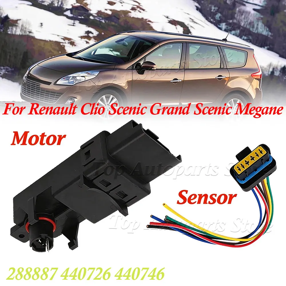 For Renault Clio Scenic Grand Scenic Megane ENGINE WINDOW LIFT MOTOR MODULE 6 PIN 8200028072 288887 440726 440746 440788
