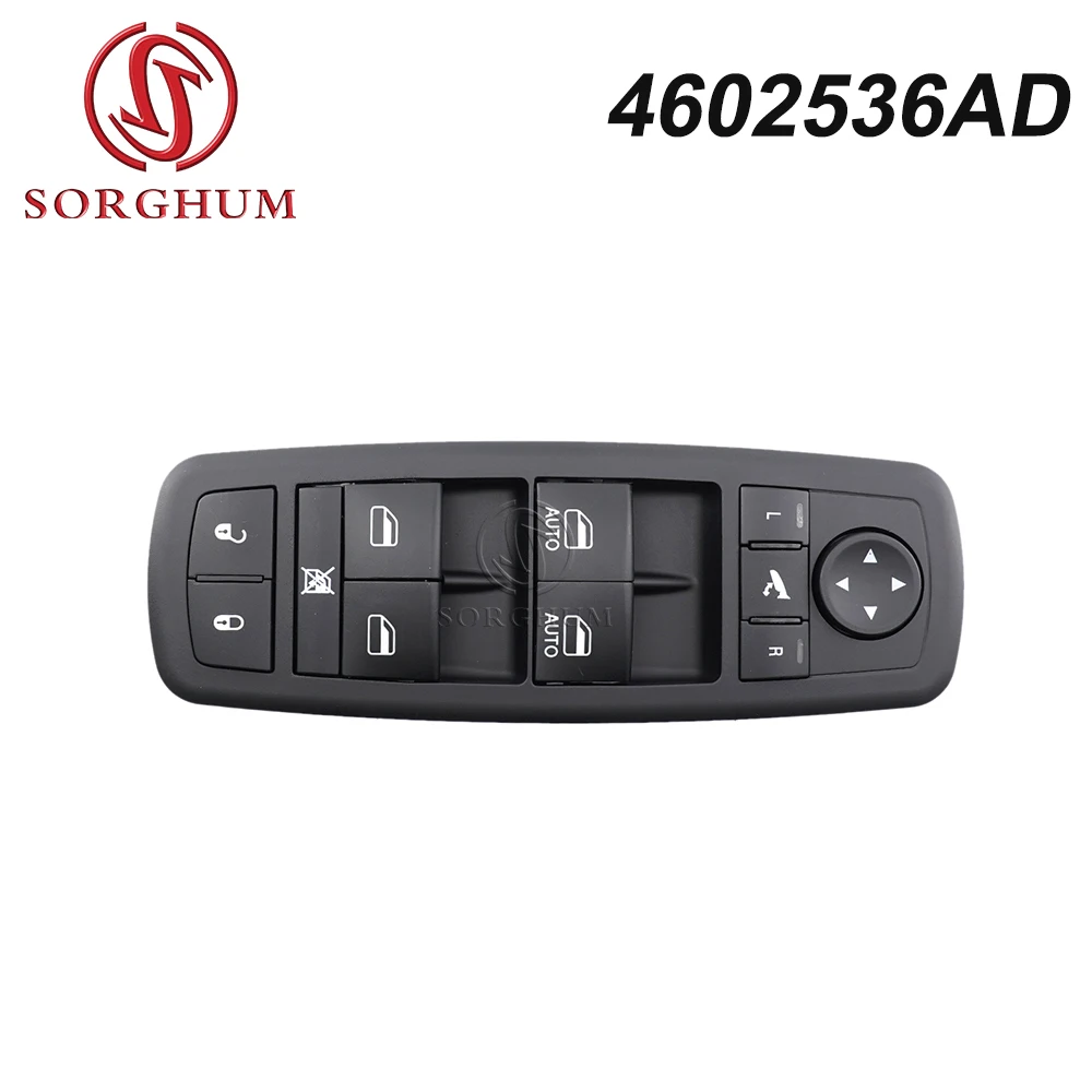 

SORGHUM Electric Power Window Control Switch 4602536AD For Chrysler Town Country Grand Caravan 08-15 68110872AA 4602536AF