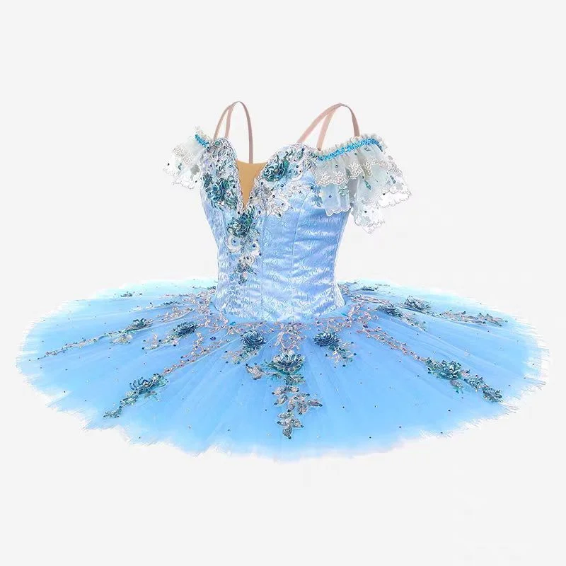 プロのバレエチュチュドンキホーテバリエーションスペイン風ディスクスカート大人子供のパフォーマンス衣装のカスタマイズ