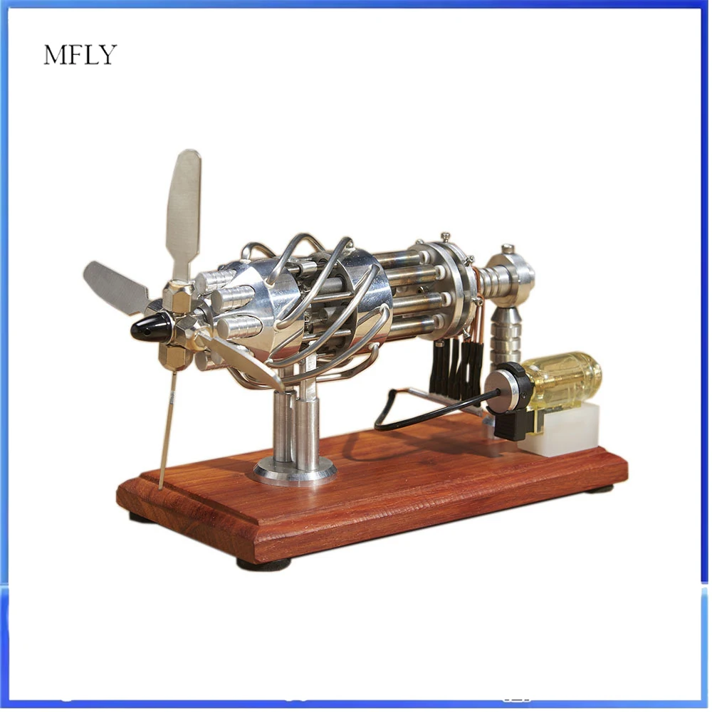 16 Swashplate Stirling Engine Internal Combustion Engine Model Factory Sales Science and Education Model Birthday Gift