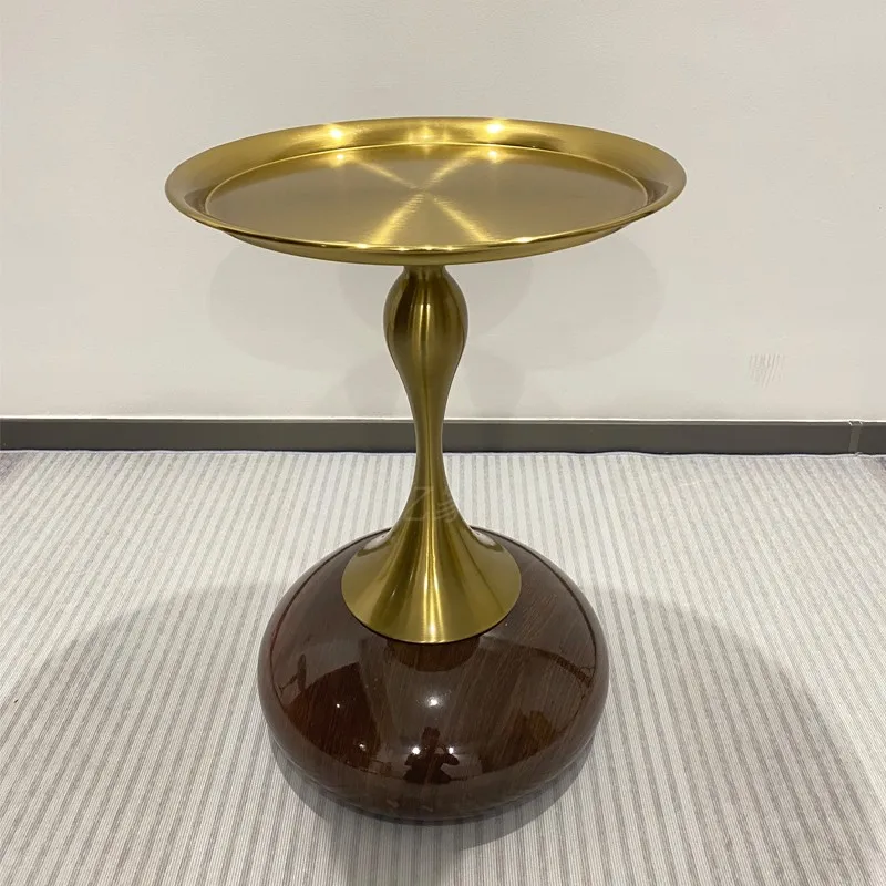 Table Basse Debout Esthétique, Design de Luxe, Transforme, Table d'Appoint Haute, Minimaliste Unique, Meubles Postmodernes