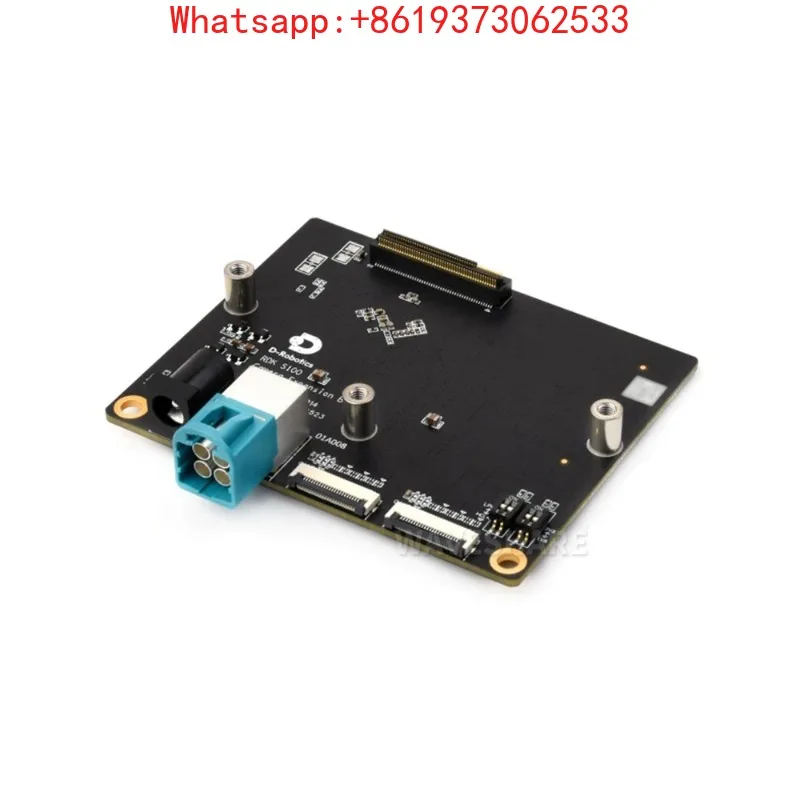 

Плата расширения портов MCU D-Robotics RDK S100, разработанная для комплекта для разработки RDK S100, обеспечивает легкий доступ к различным периферийным устройствам.