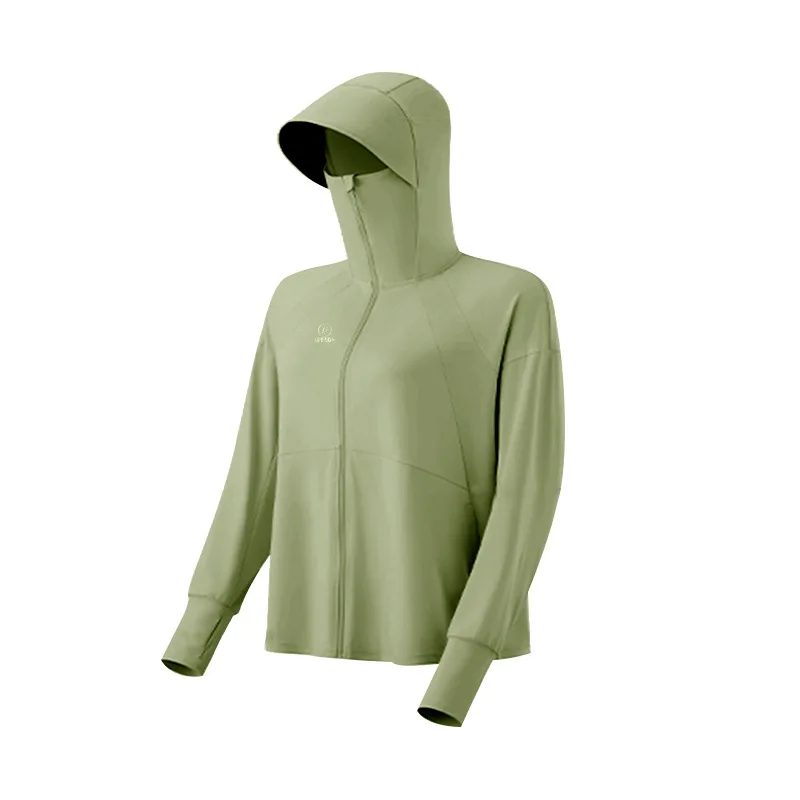 Sport Outdoor Zonnebrandcrème Zomer Origineel Garen Ijzig Ademend Capuchon Dunne Jas Top Paar Losse Zonnebrandcrème