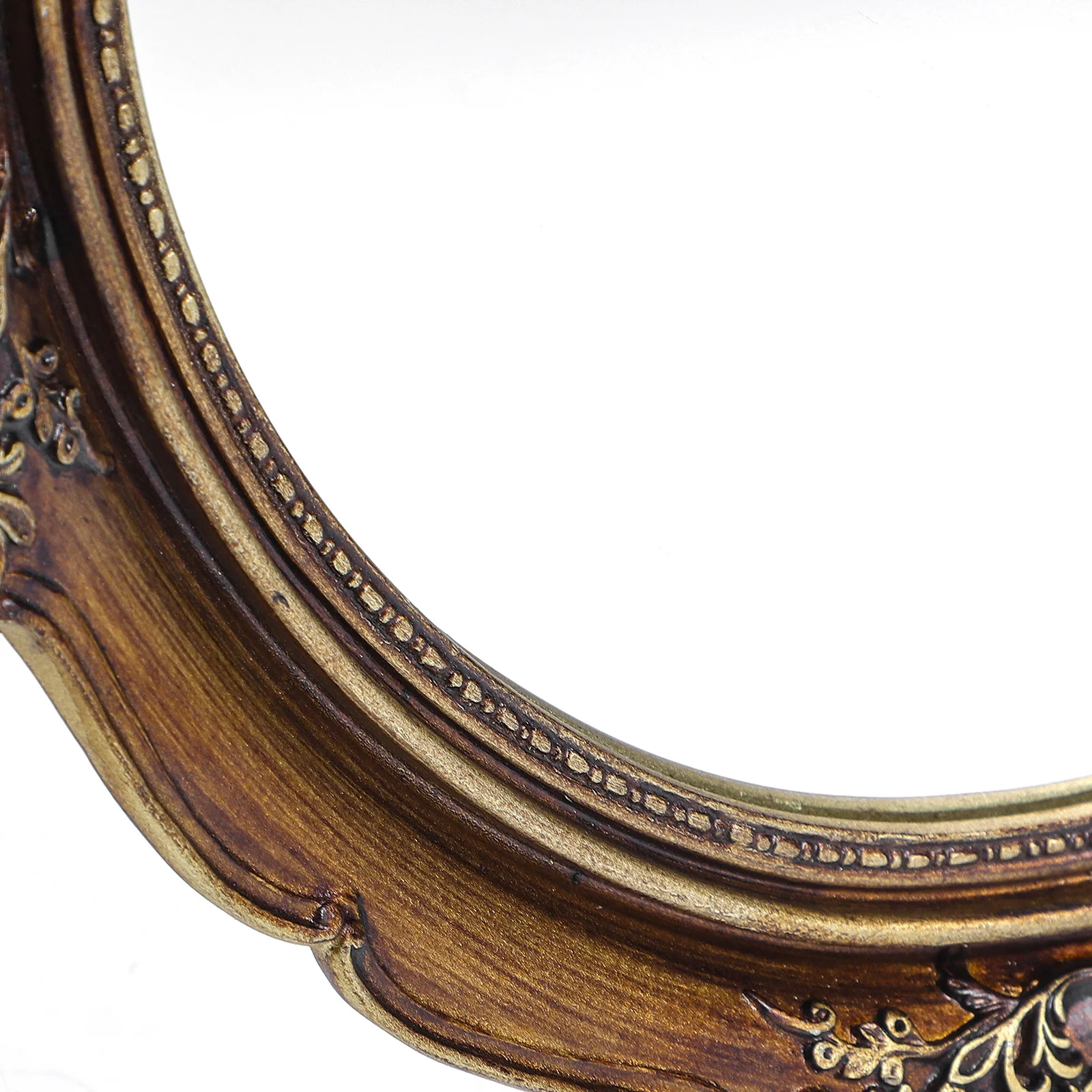 

Vintage Wall Hanging Mirror Decorative Picture Frame Multifunctional Vanity Mirror for Bedroom Dormitory Use Wall Picture Frame