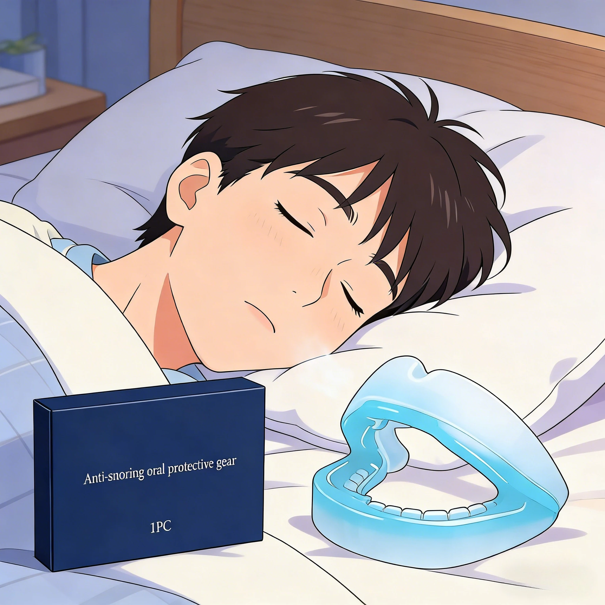 

Sleep Care Mouthguard: A protective mouthguard that cares for nighttime sleep, eases snoring, and protects teeth