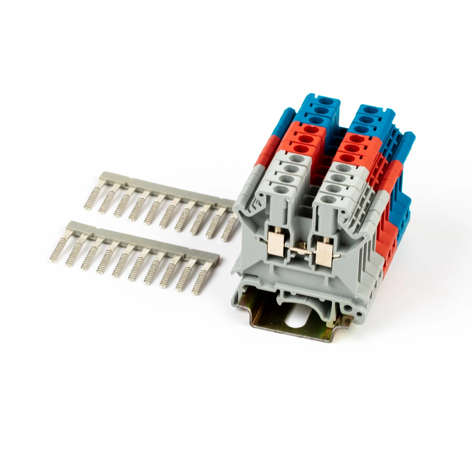 EB10-5 10-6 10-8 UK Terminal blocks Insertion Bridge 10pcs For UK Type DIN Rail terminal Blocks Accessories Wiring Jumpers