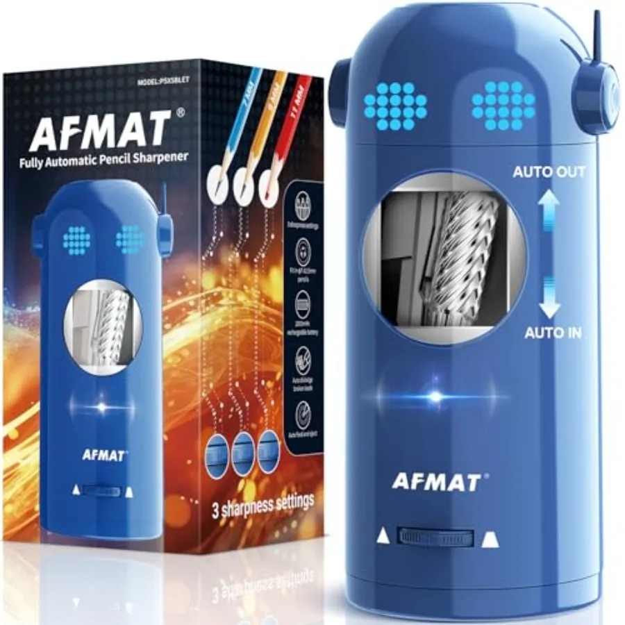 

Электрическая автоматическая точилка для цветных карандашей (7-11,5 мм) с функцией автоматической подачи и вытягивания, робот-точилка