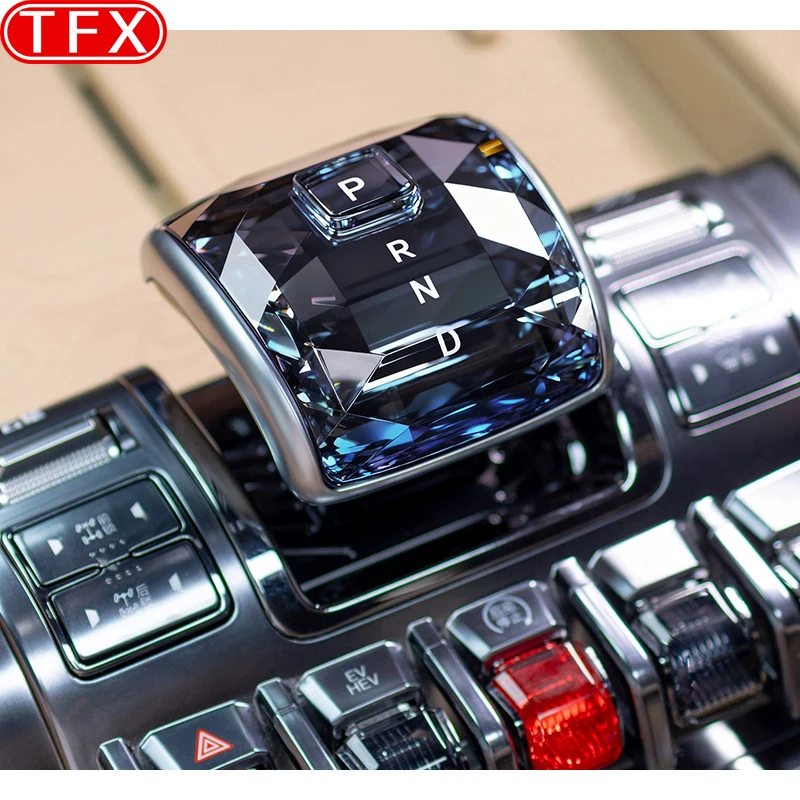 

For BYD Leopard Titanium 3 2025 Car Styling Crystal Gear Lever with Original Gear Lever Head Interior Modification Accessories