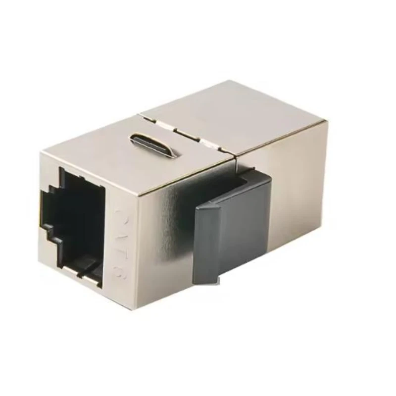 Mini Class 6 module direct-through rj45 network cable docking micro shielded computer network module