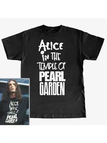 Maglietta Alice nel tempio del giardino di perle indossata da Sean Kinney