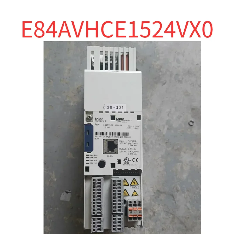 

Second-hand Inverter 1.5KW 380V E84AVHCE1524VX0 Test OK