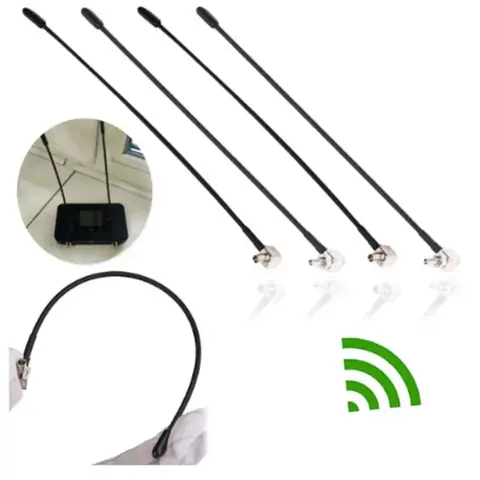 LTE Antenna TS9/CRC9 Connector 5dbi High Aerial for E398 E5372 E589 E392 Zte-MF61 MF62 Aircard 753s