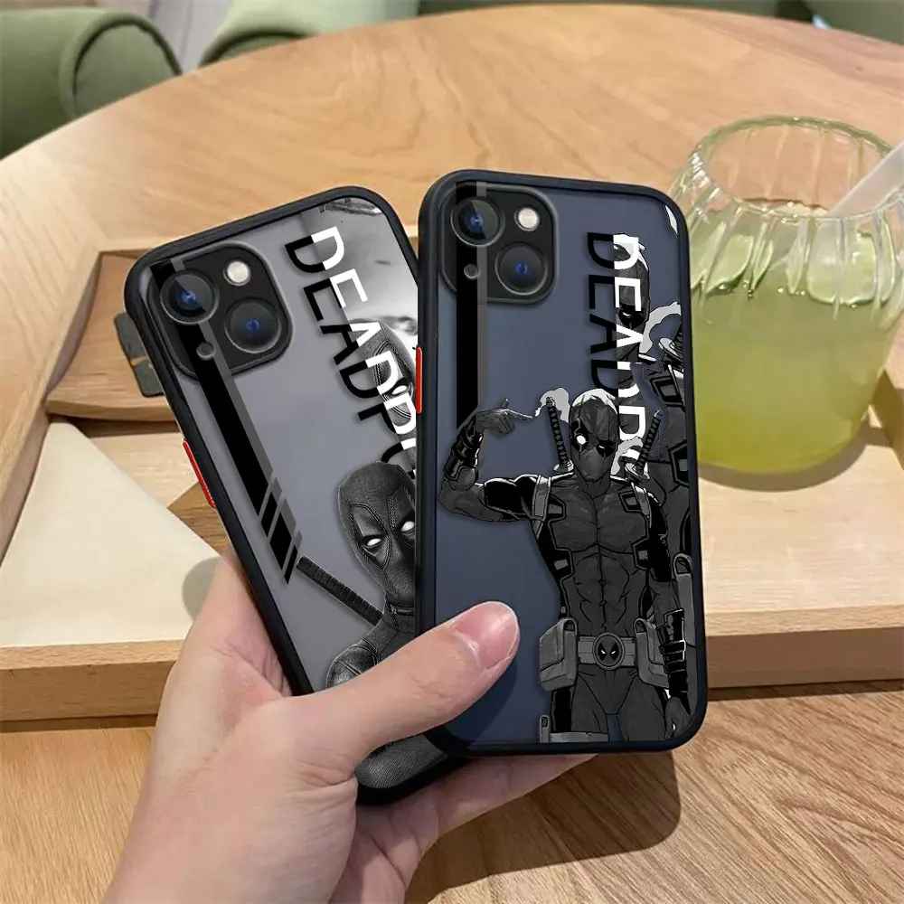 Matowe etui na telefon Marvel Spider-Man Iron Man do Redmi NOTE 14 13 12 12S 11 11T 11S 10 10S 9T 9 9S 10X PRO PLUS, obudowa TPU