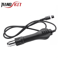 8858 Hot Air Gun Handle Accessories Universal Portable T12 Soldering Station Mini Hot Gun Soldering Station BGA Rework Station