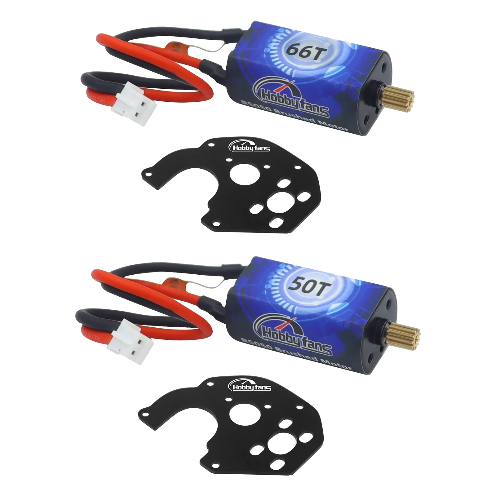 050 geborstelde motor met metalen montage Rc-rupsmotoren Vervangingsaccessoires Rc Crawler geborstelde motor 7,4 V voor Axi00001 Axi90081