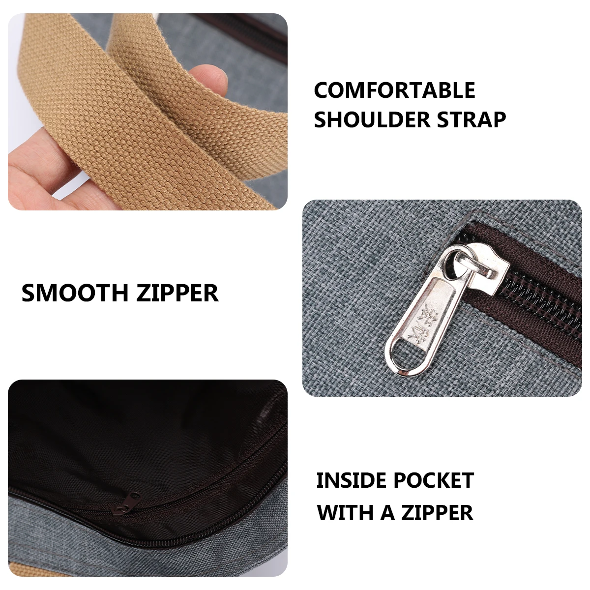 

Waterproof Bag Large Capacity Tote Oxford Cloth Storage Bags Grocery Shopping Daily Use Makeup Brush Organizer