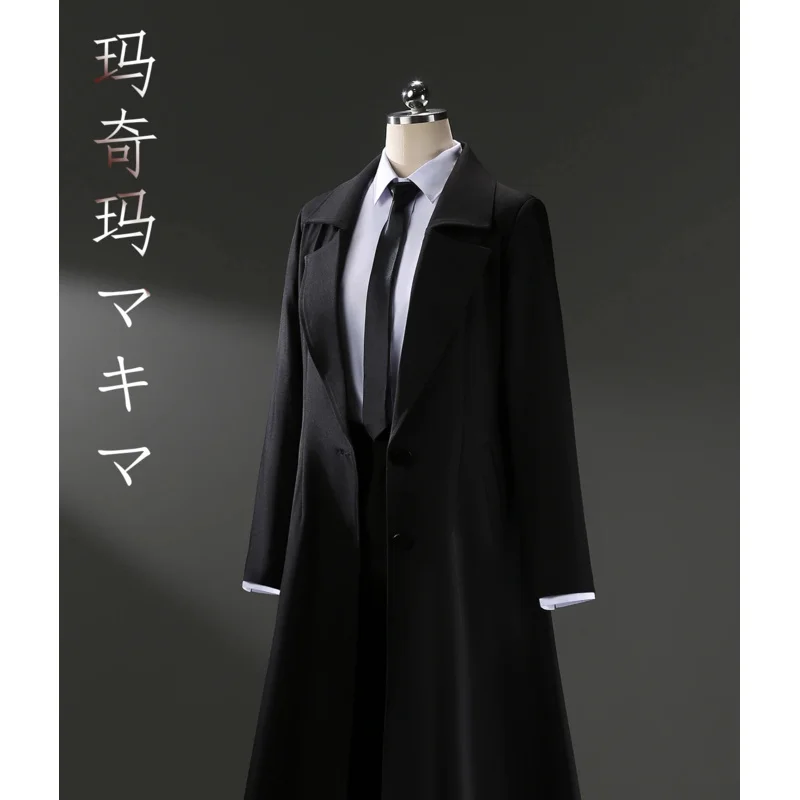 

Anime Chainsaw Man Makima Cosplay Costume Uniform Halloween Carnival Party Christmas Play Role Clothes Clothing