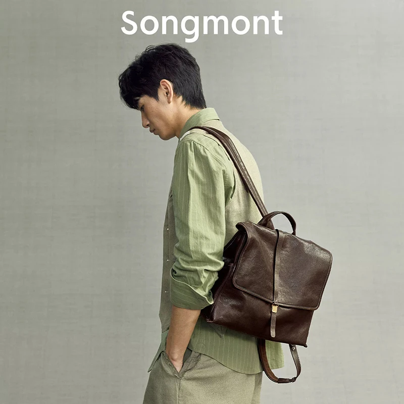 

Fashionable new minimalist backpack with large capacity lightweight and versatile commuting backpack