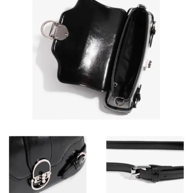 Bloom Fairycore Aesthetic White Shoulder Bags Purse Women Hot Girls Butterfly Print Y2k Handbag Female Haruku Underarm Bag