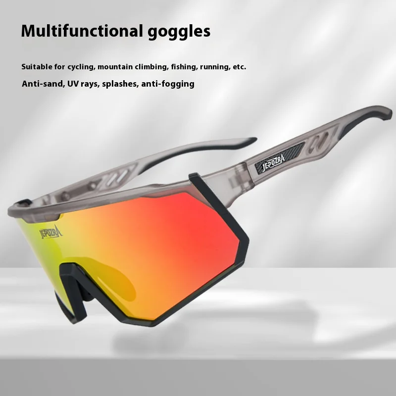 

JEPOZRA Polarized Myopia Cycling Glasses for Men and Women, Sports Glasses, Mountain Bikes, Road Bikes, Riding Equipment