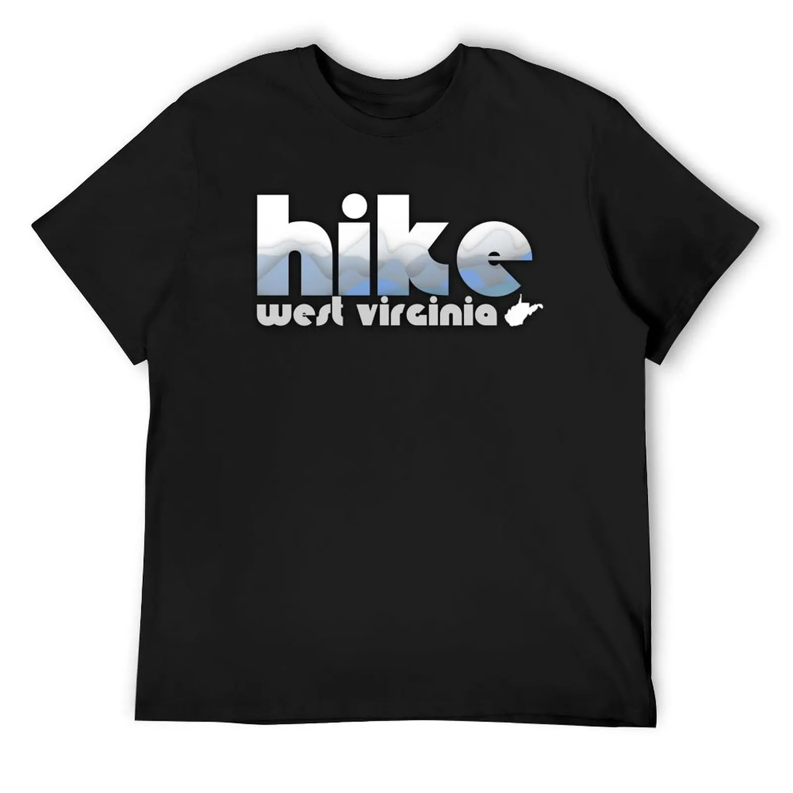 

Hike WV - landscape T-Shirt vintage clothes blue lock tops men graphic t shirts