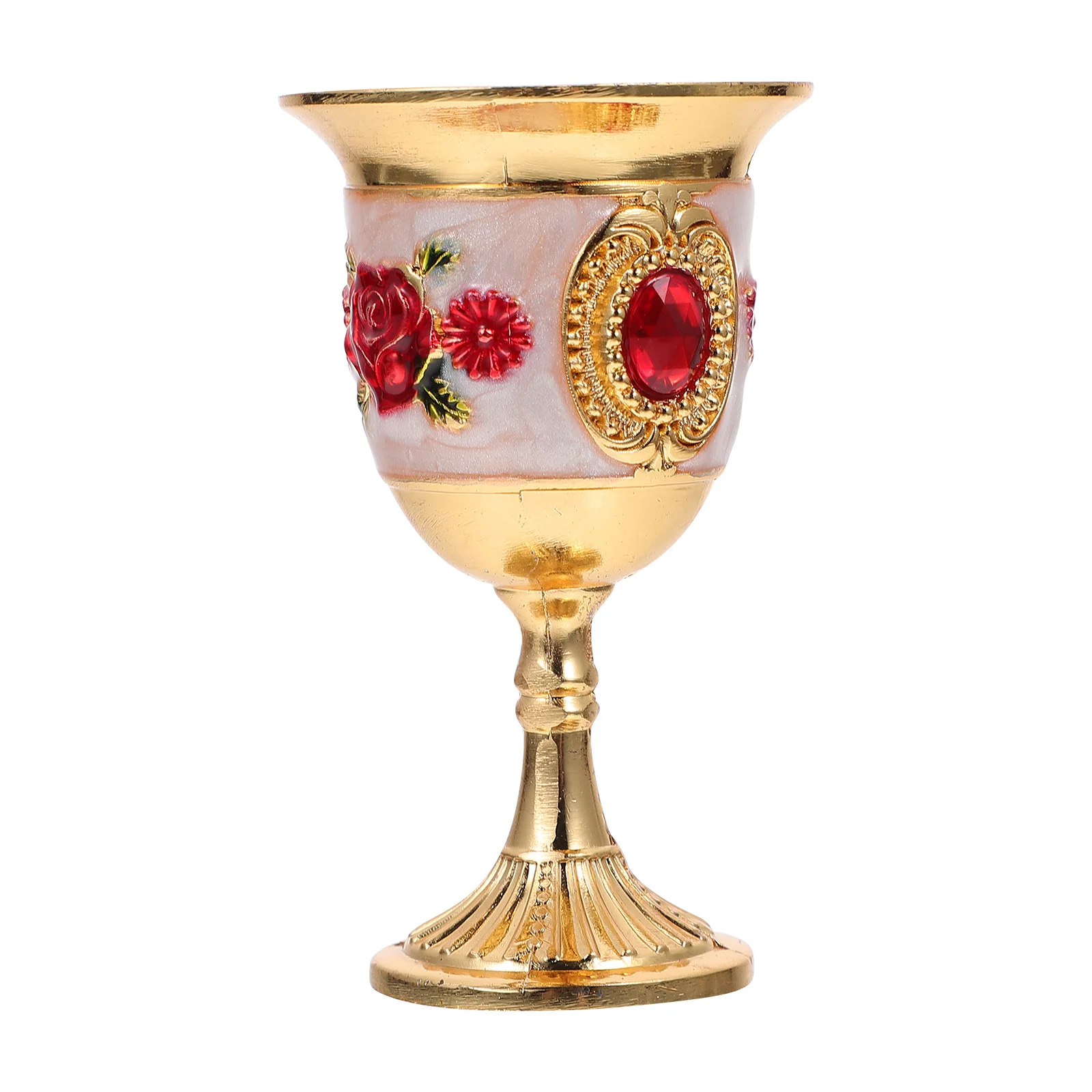 

Exquisite Metal Wine Goblet High-Grade Tin Alloy Small Wine Glass for Home Party Wedding Decoration Restaurant Hotel Use
