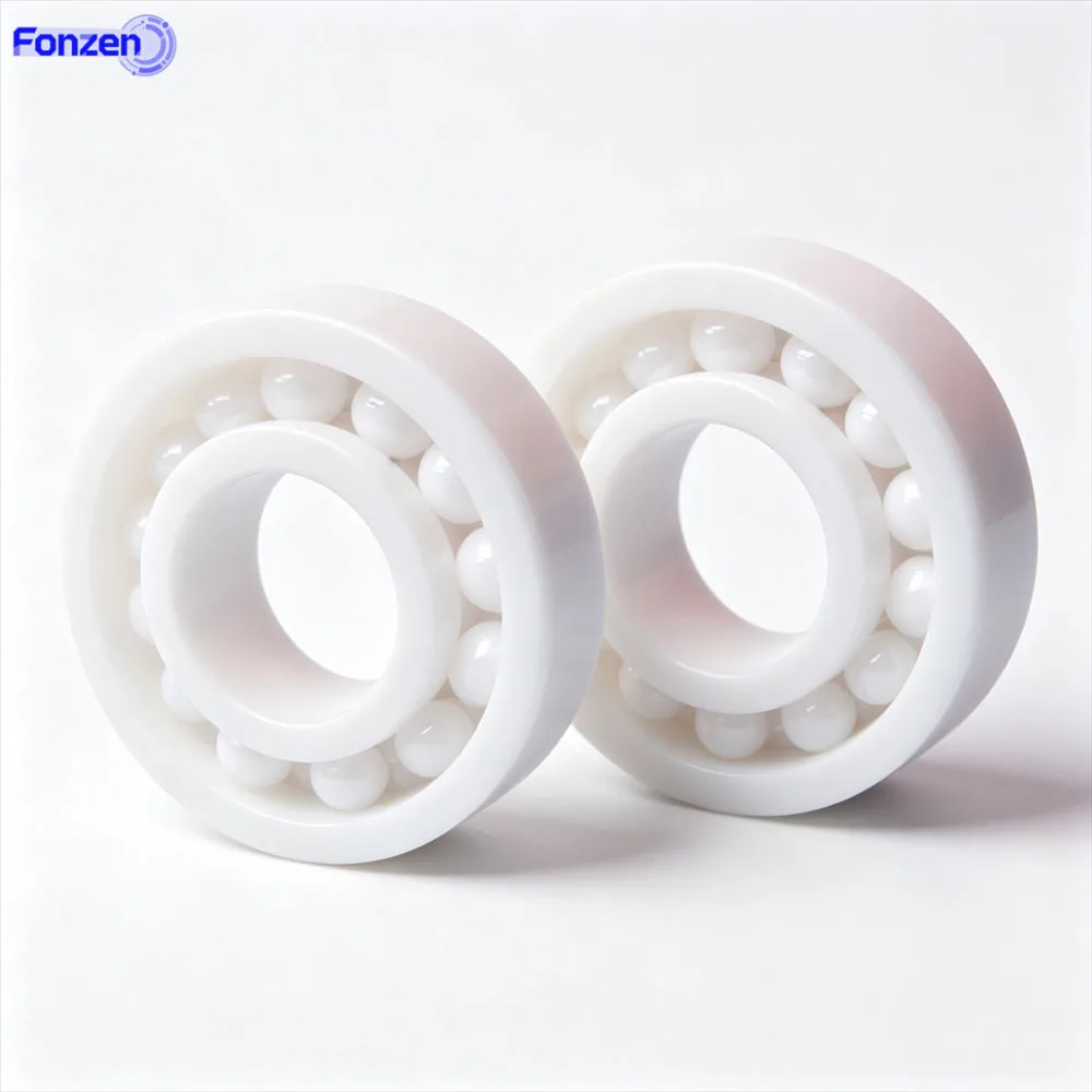 Zirconia Full Ceramic Ball Bearing 683CEF-629CEF Series ID 3-9mm Full Complement Corrosion Resistant Insulated