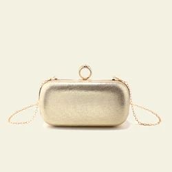 Finger Ring Women Evening Bags Party Wedding Glitter Handbags New Arrival Purse Diamonds Box Holder