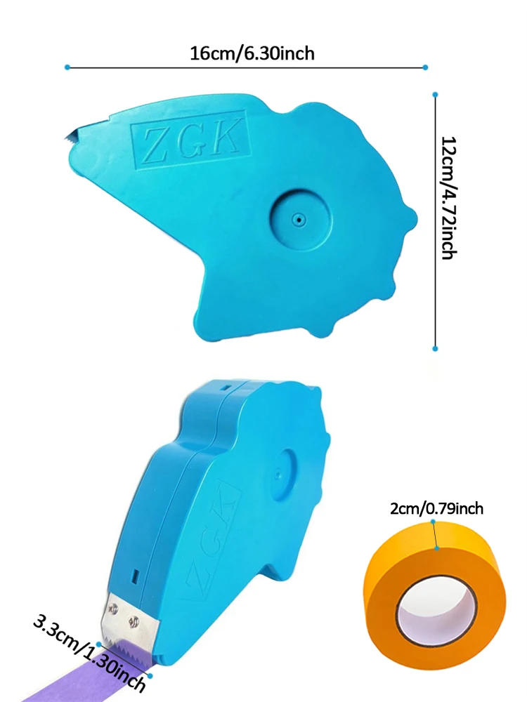 

Upgraded Painter Masking Tape Applicator Machine Tape to Repair and Beautify Cracks in Tile Adhesive Tape with Tape Cutting Tool