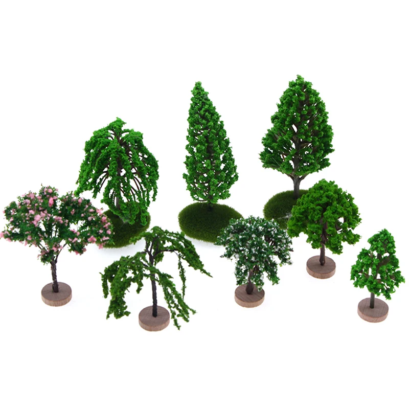 Mini árbol de hadas para decoración de jardín, miniaturas de casa de muñecas, accesorios de micropaisaje, 1 piezas