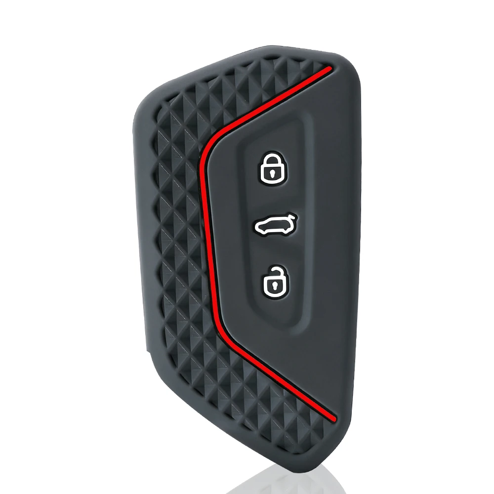 New Car Key Case Cover for VW Volkswagen/Golf 8 MK8 ID.3 ID.4 /Cupra/Skoda/Octavia A8/SEAT/Leon MK4 2020 2021/Formentor/Tarraco view 2