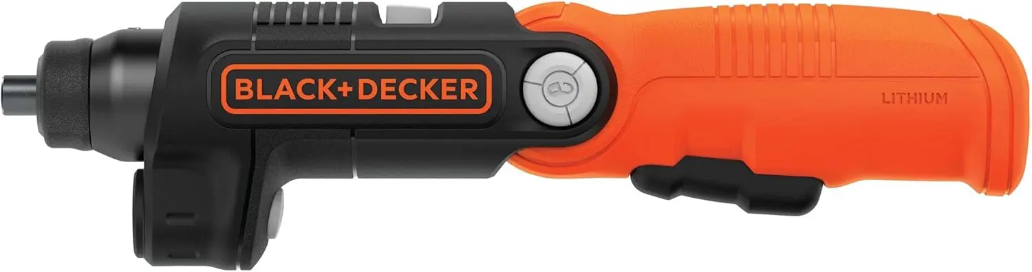 Electric ScrewdriverBLACK+DECKER 4V MAX* Cordless Screwdriver With LED Light (BDCSFL20C)