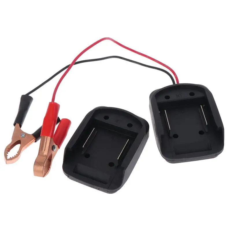 1Pcs Lithium Battery Power Generator Adapter Battery Converter Clip Cable For 18V Lithium Power Tool Battery