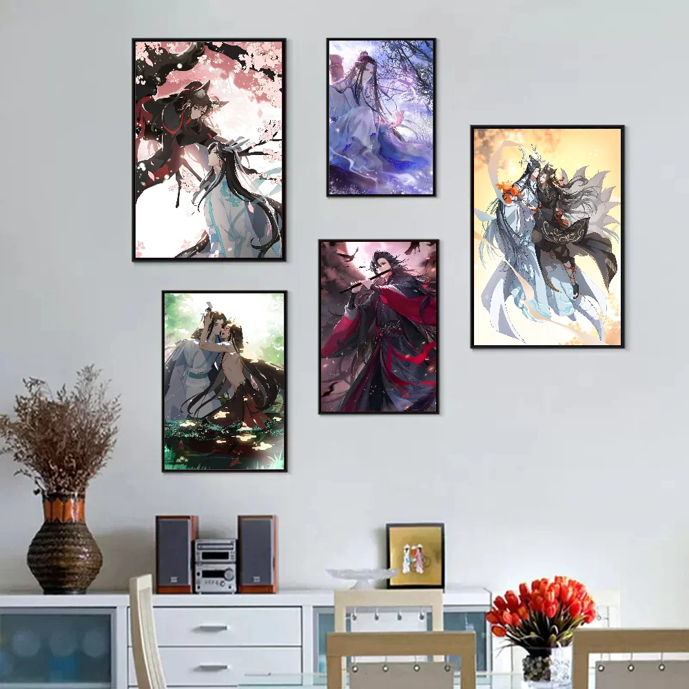 Mo Dao Zu Shi Anime Posters Sticky Whitepaper Prints Posters Artwork Kawaii Room Decor