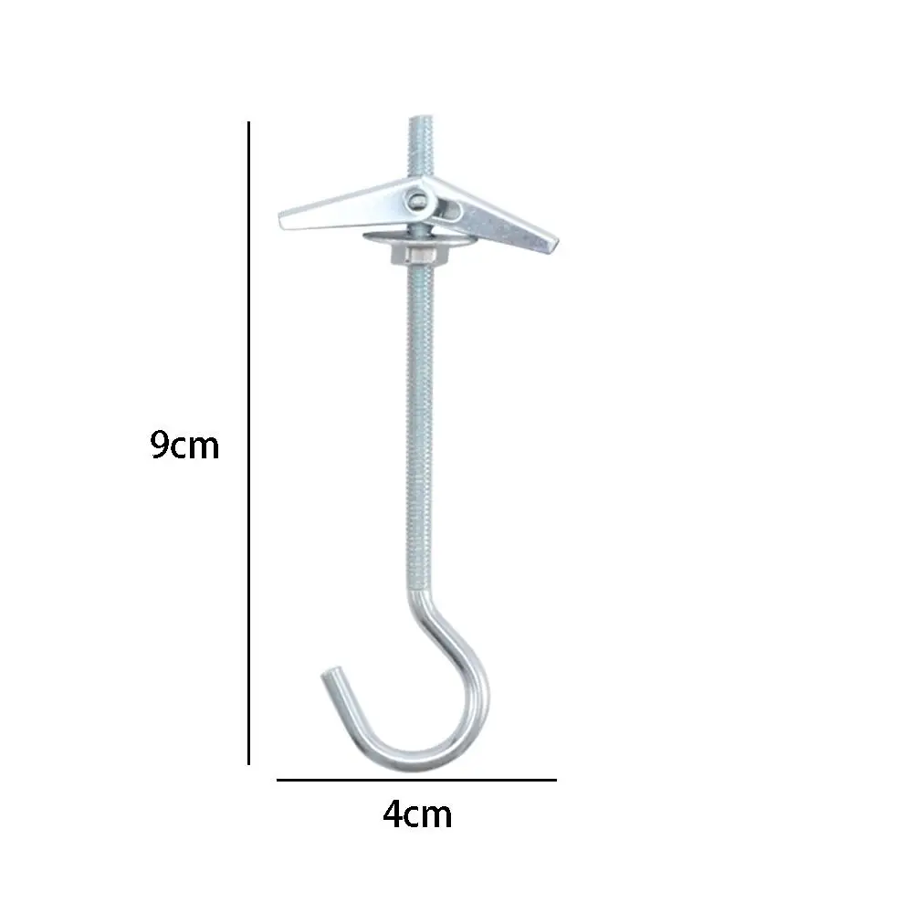 5/10Pcs With Springs Plasterboard Toggle Wings Hanging Plants Wall Hooks Ceiling Hook Wall Fixing Wing Bolts Hanger