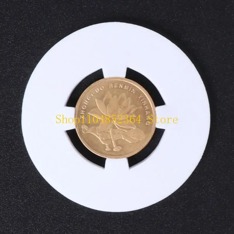 652F Plastic Coin Capsule Holder Collection Storage for Case PENNY DIMES QUAR - Detail 1