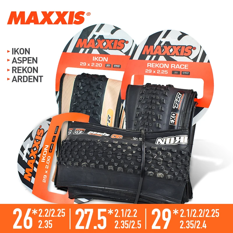 Maxxis ikon/rekon-マウンテンバイクタイヤ,26*2.2/2.35 27.5*2.2/2.8
