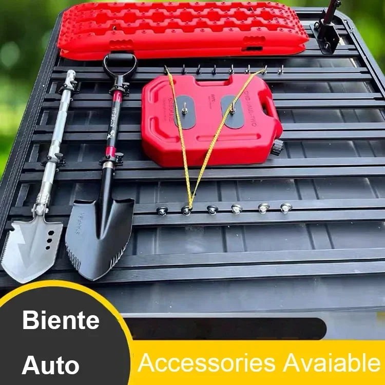 روبيكون جيب رانجلر اكسسوارات سلة الصلب العلوي حامل البضائع الألومنيوم حامل سقفي ل جيب رانجلر JK JL #4