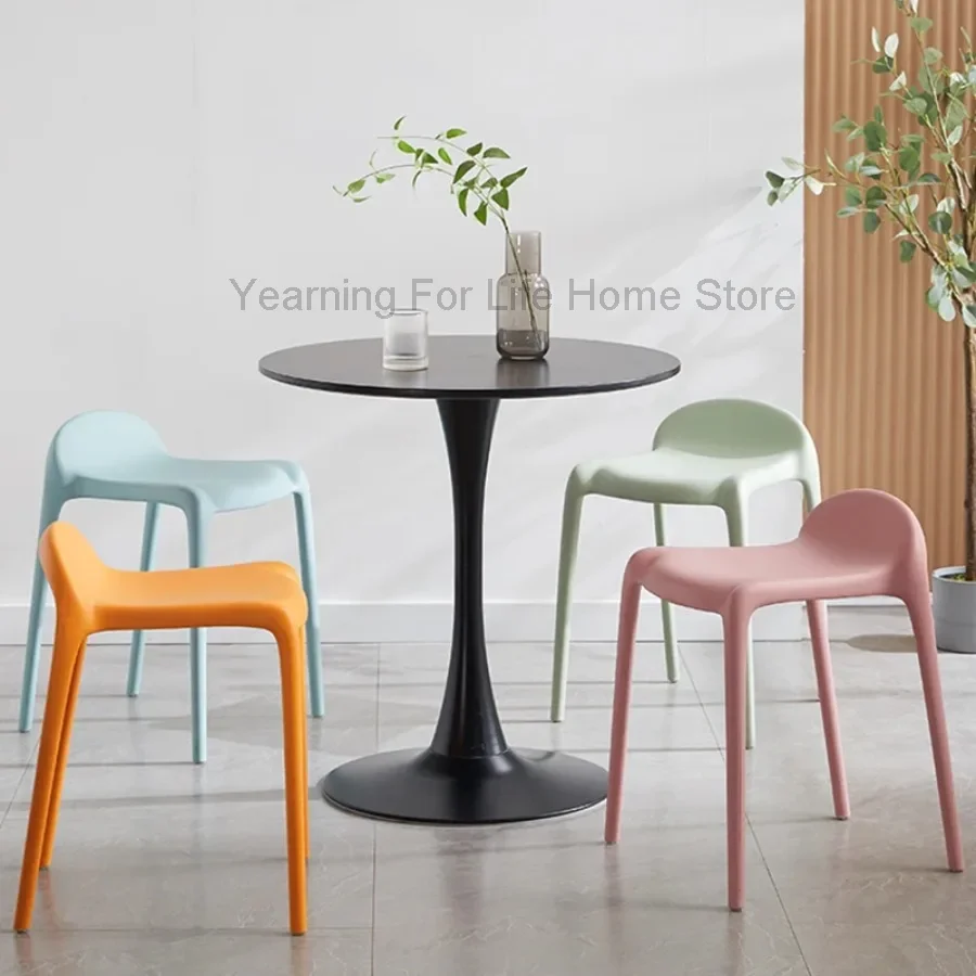 Bathroom Acrylic Stool Entrance Arcade Outdoor Camping Stool Modern Plegables Ahorradores De Espacio Muebles Home Furniture