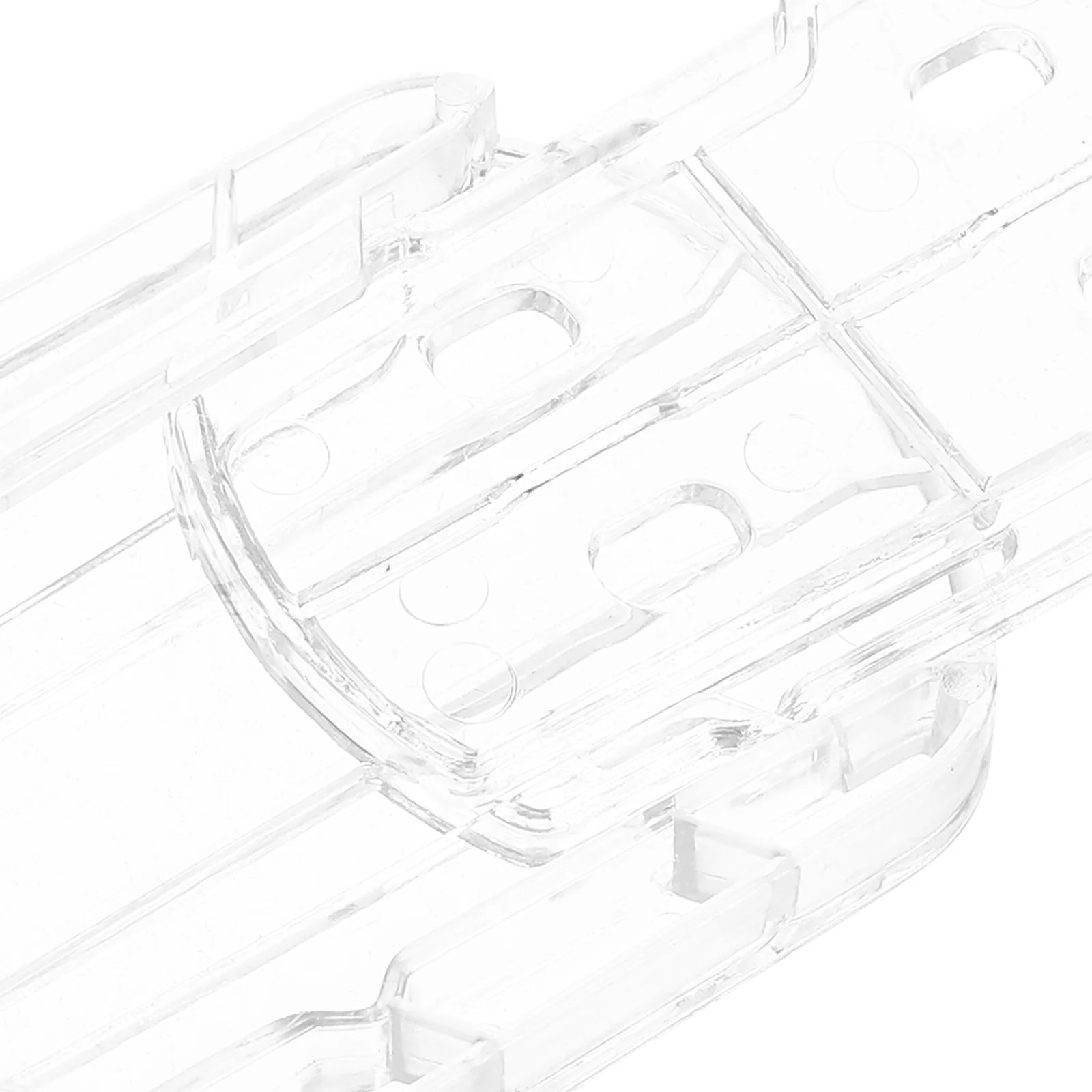 ฐานติดตั้งของตกแต่งรถยนต์แบบใส 4 ชิ้น สำหรับติดตั้งภายนอกรถยนต์ ทนทานต่อสภาพอากาศ ยึดติดแน่น